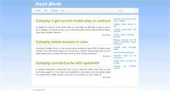 Desktop Screenshot of hashmode.com